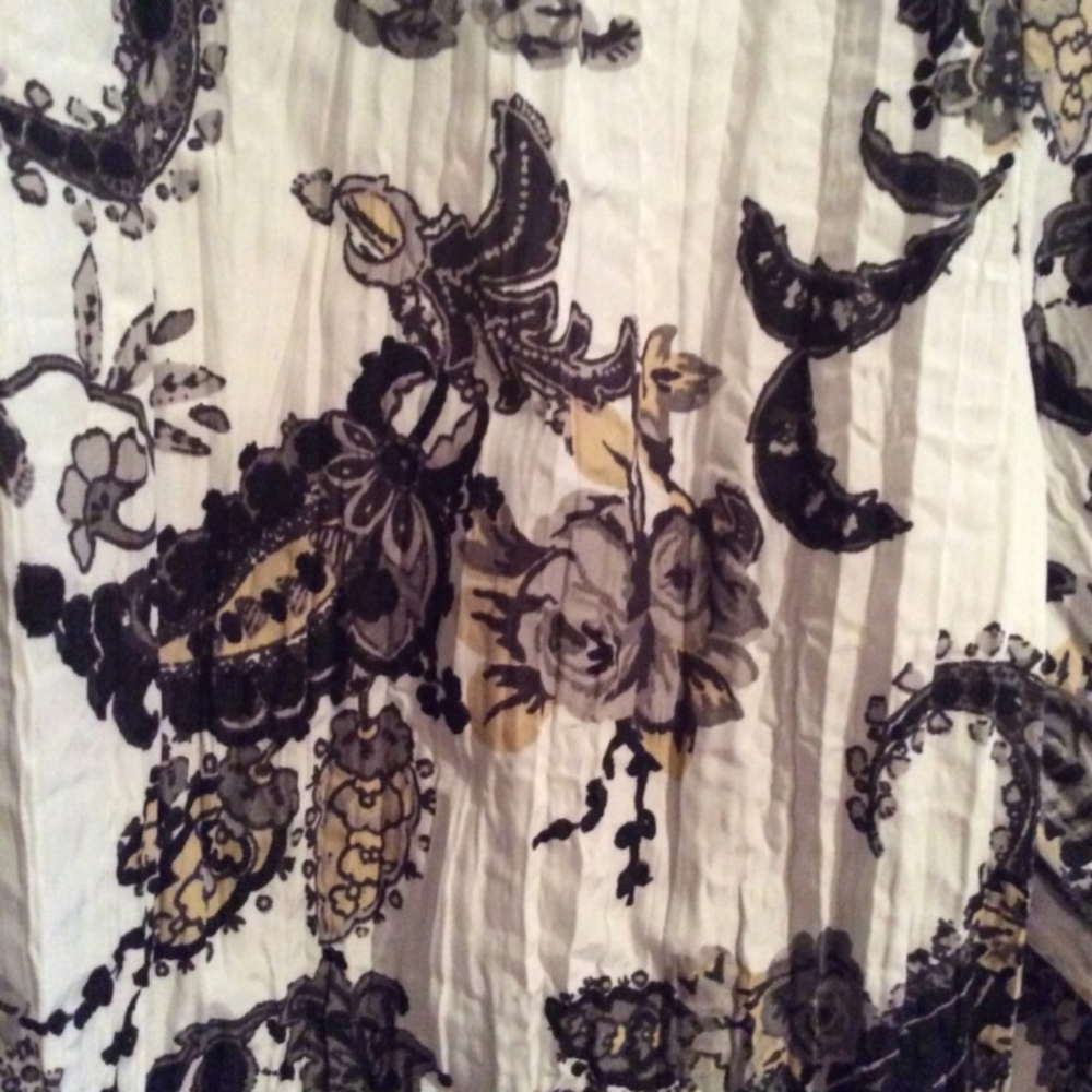 Paisley Pattern Lightweight Shirt Womens Extra Large - Picture 3 of 5